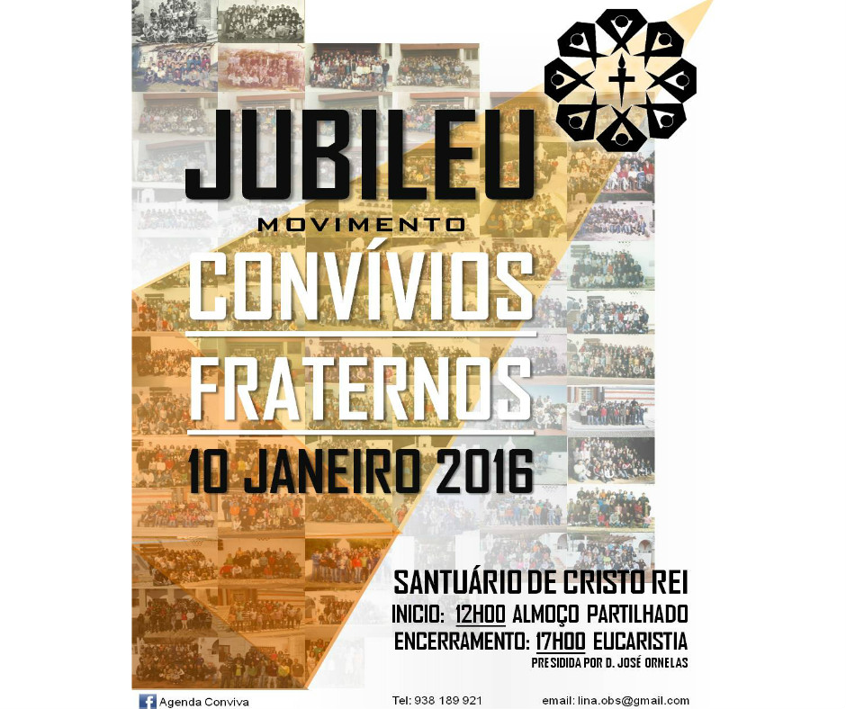 Jubileu dos Convívios Fraternos